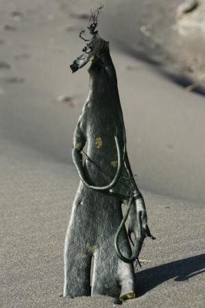 Auerirdischer am Strand